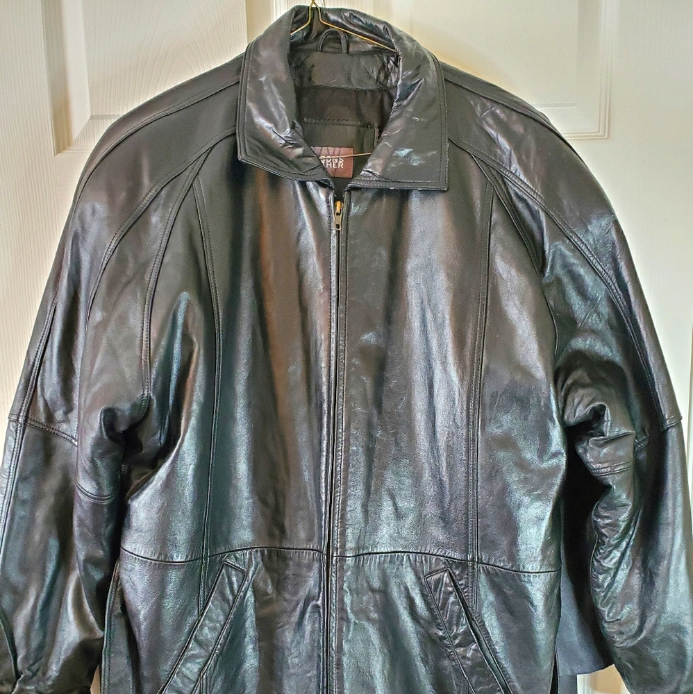 Leather Coat